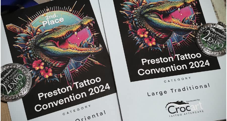 Award winning tattoo artist in Blackpool