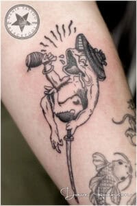 Walk in tattoo done at Mania Tattoo Blackpool